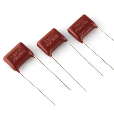 CBB22高绝缘电容223J630V P=10mm 精度5% 630V223J金属化薄膜电容