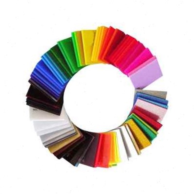 厂促厂促彩色亚克力板 透光塑料板w材展示盒雕刻 有机玻璃切割品