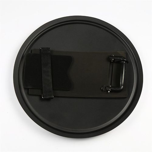 金属防暴盾牌 防护盾牌 铝合金圆盾牌校园安保圆盾牌保安装备器材