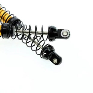 双段弹簧减震器 1/10攀爬车 金属油压避震器 TRX4 SCX10 90046
