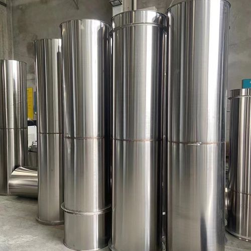 304排烟通风不锈钢焊接风管 薄壁镀锌风管 白铁皮螺旋通风管供应