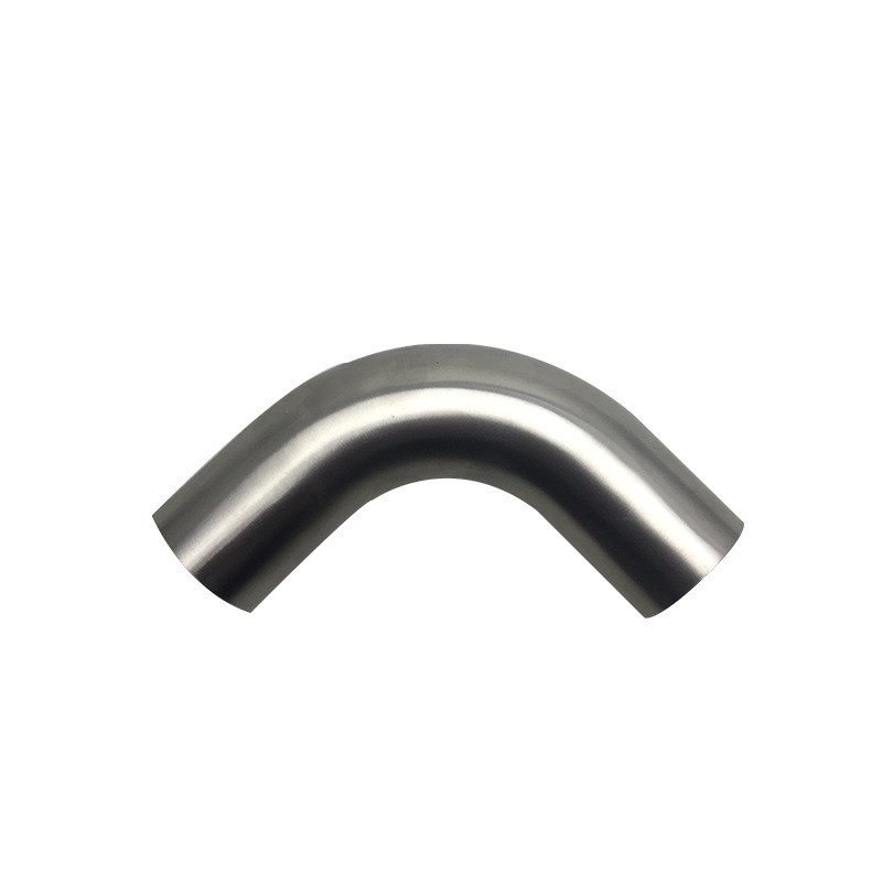 卫生级冲压管件厂家批发 不锈钢304 316L加长焊接弯头 BPE弯头