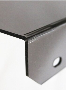 10mm黑色透明8mm灰色PC耐力板深灰实心透明聚碳酸酯耐候耐力板