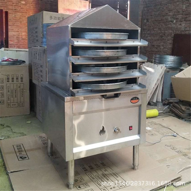 抽屉式蒸汽式蒸锅蒸笼小型的手工蒸凉皮蒸箱蒸汽凉皮机 抽屉式