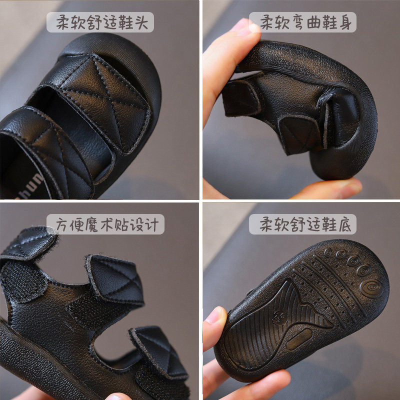 宝宝凉鞋2023夏季新款婴幼儿学步鞋软底防滑男小童透气.鞋子女韩
