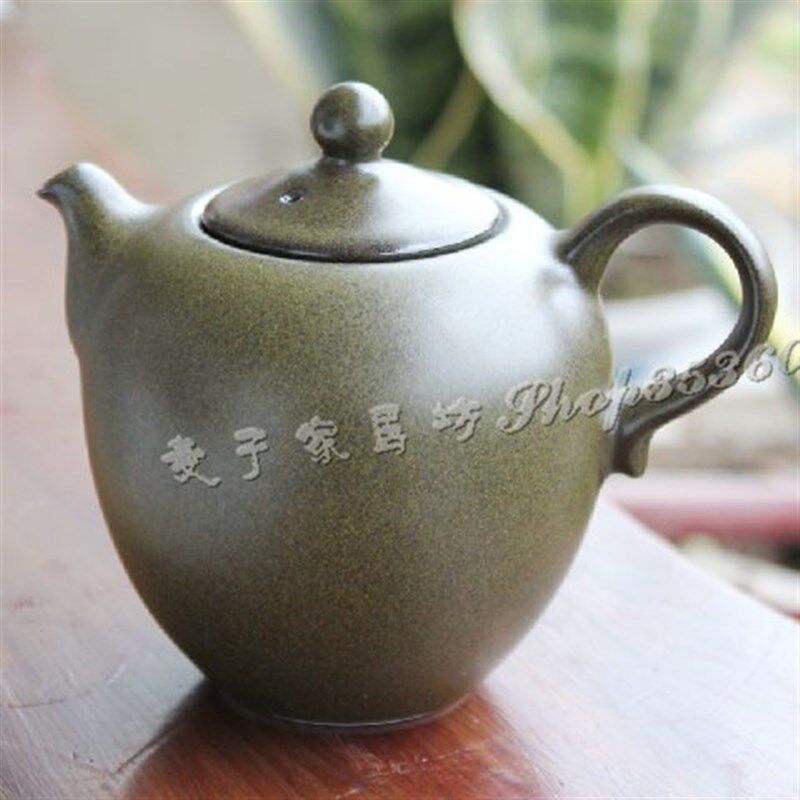 茶叶末釉茶壶陶瓷过滤茶壶A瓷茶壶泡茶壶水壶彷古茶壶