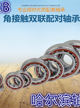 哈尔滨角接触轴承7406 7407 7408 7409 7410 7411 7412 7413A/CM