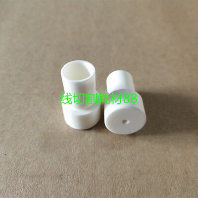 沙迪克慢走丝陶瓷嘴16.2X12X0.9X25.3沙迪克过线器陶瓷嘴/出线嘴