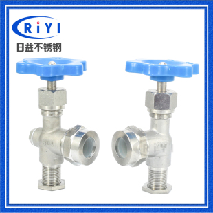 201 304 不锈钢JX29W丝扣考克 液位计考克 水位计考克阀门JX29W