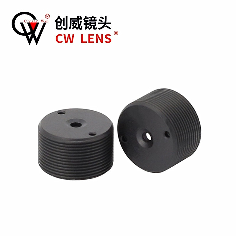 平筒镜头3.7mm高清两百万像素M12接口平面镜嘴 安防监控器材配件