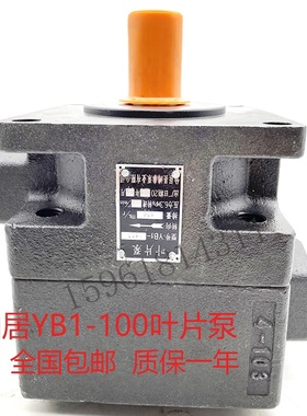 M7130叶片泵YB1-100杭州 M7132B M7140液压泵 M7160平面磨床油泵