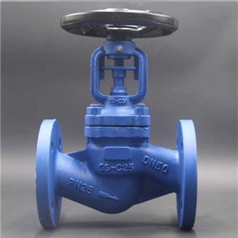 WJ41H-16德标波纹管截止阀高温蒸汽导热油阀门DN200 80 100 50