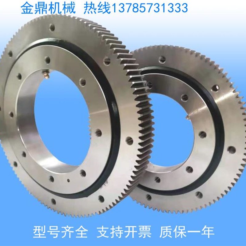 外齿国标回转支承旋转轴承转盘齿轮机械臂轴承小型吊车回转支撑