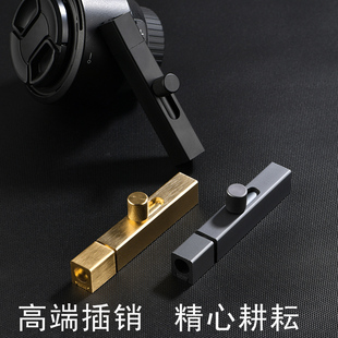 明插销门扣门栓防盗门锁扣门闩卫生间加厚木门销铝合金抽屉柜门子