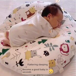 爬爬枕婴儿防吐奶枕头斜坡枕垫防溢奶呛奶新生儿躺喂奶靠垫哺乳枕