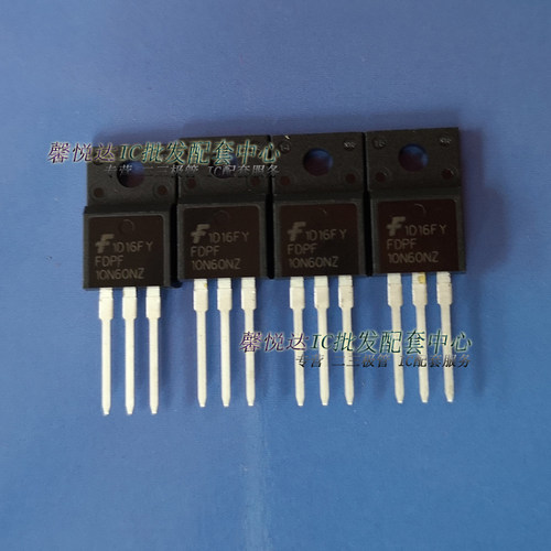 FDPF10N60NZ  10N60NZ场效应管全新原装正品FDPF10N60NZ/TO-220F