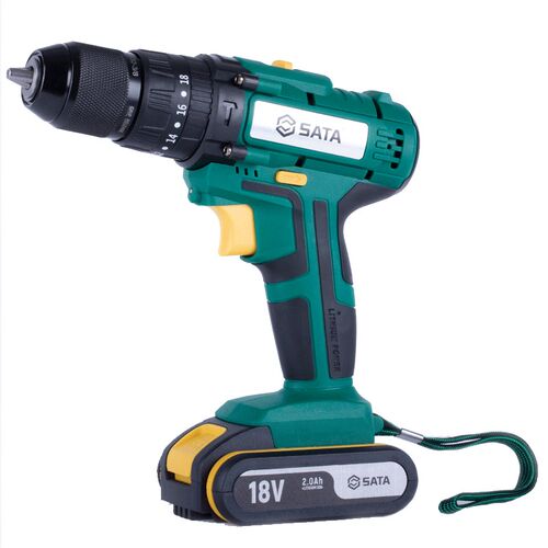 石达05808电动手钻18V锂电池大功率充电器多功能冲击钻家用电动转