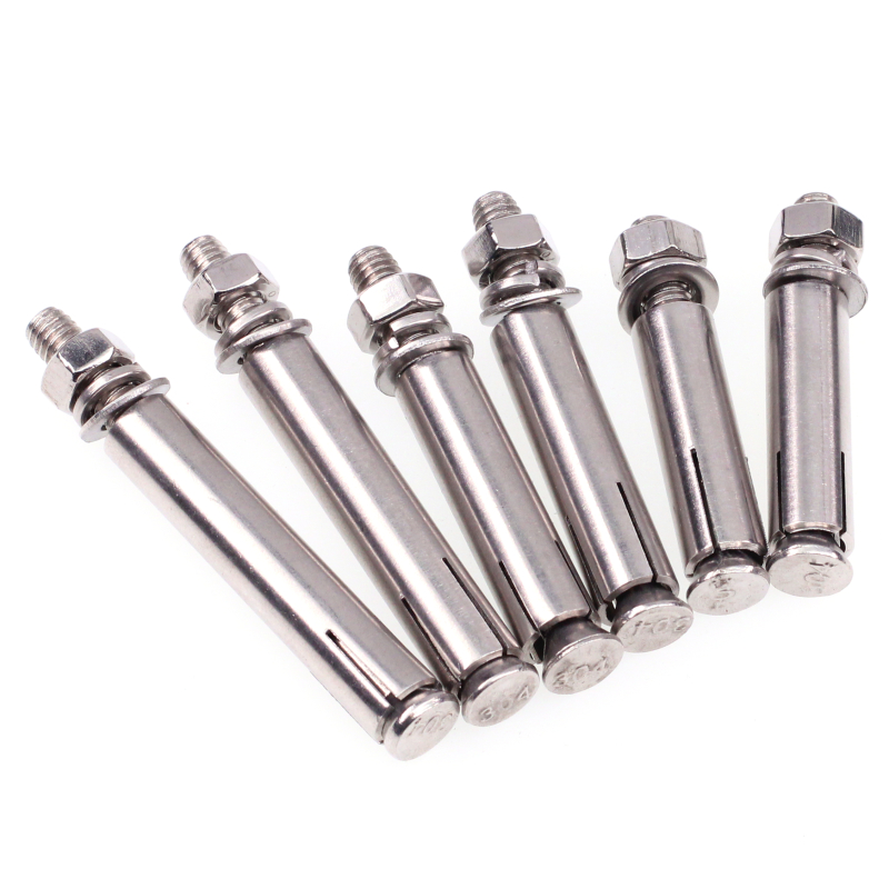 304不锈钢膨胀螺栓 膨胀管 爆炸膨胀螺丝M18*100-110-120-150-200