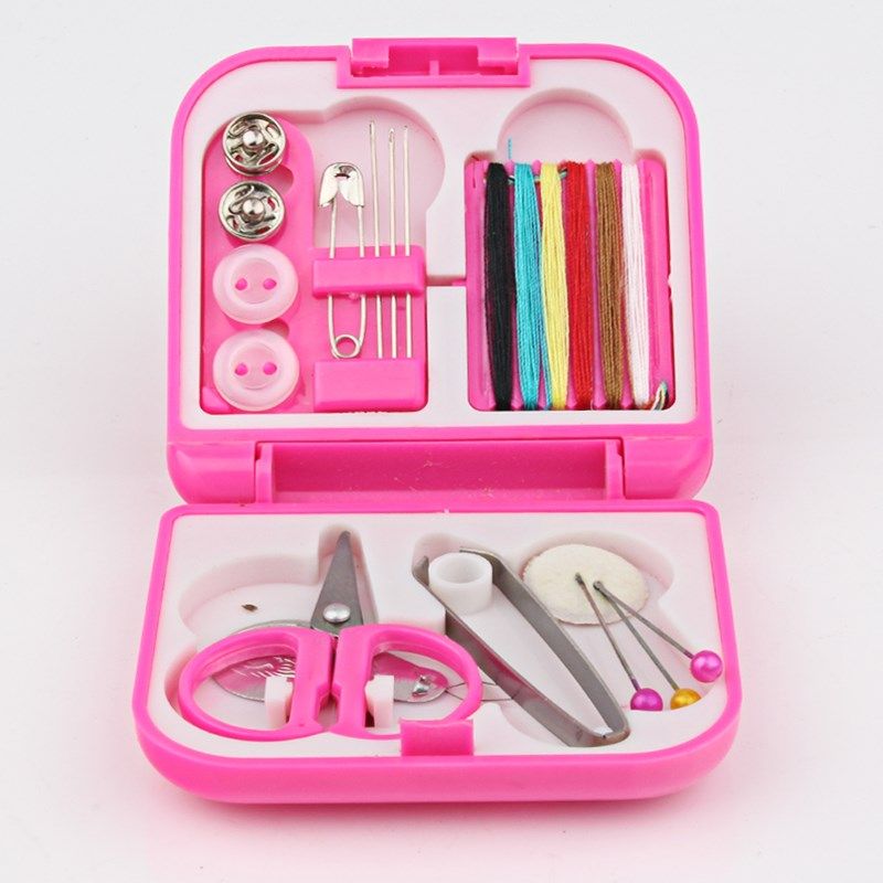 便携针线盒10件套装手工缝纫家用针线缝补配件辅料工具手缝针线包,玩具/童车/益智/积木/模型,毛绒/玩偶/公仔/布艺类玩具,淘宝优惠券,粉丝福利购,淘宝优惠卷