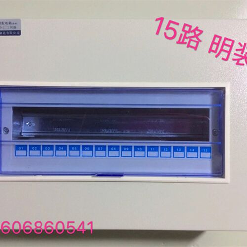 华而美  模数化终端组合电器PZ30-15路电箱 配电箱  豪华型 明装