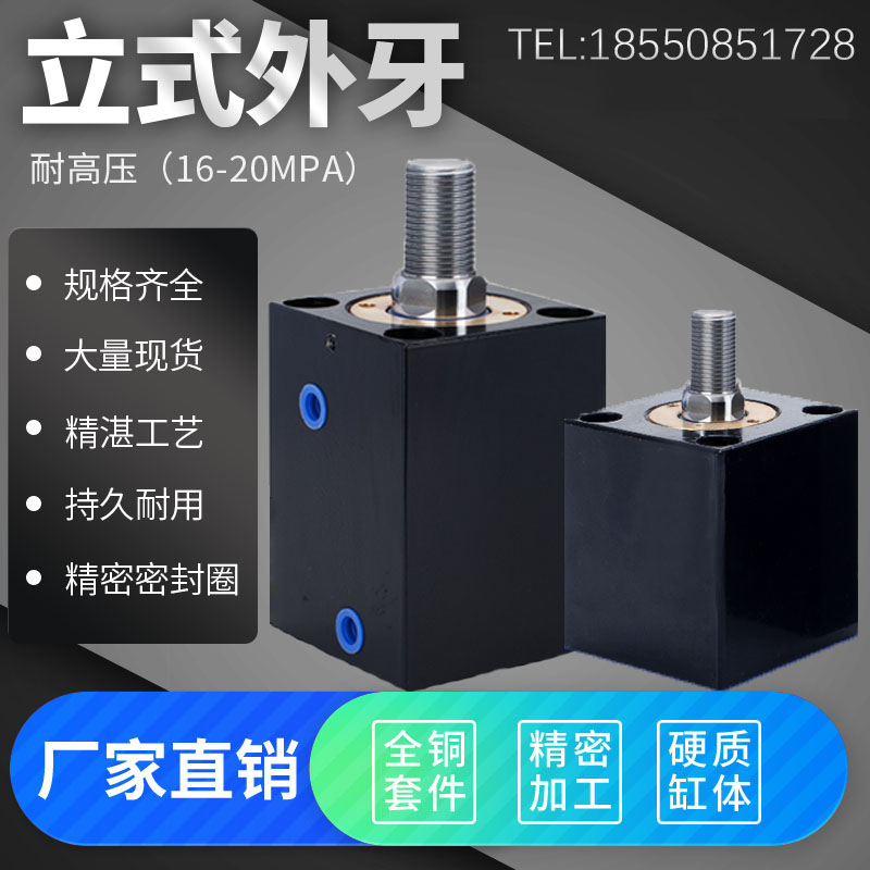 方形立式薄型油缸SD50 63 80X20*25*50*80*100液压缸模具配件油缸