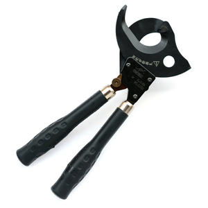 【台湾威特力】50mm棘轮式电缆剪 50型电缆钳 线缆钳 铜铝线剪刀