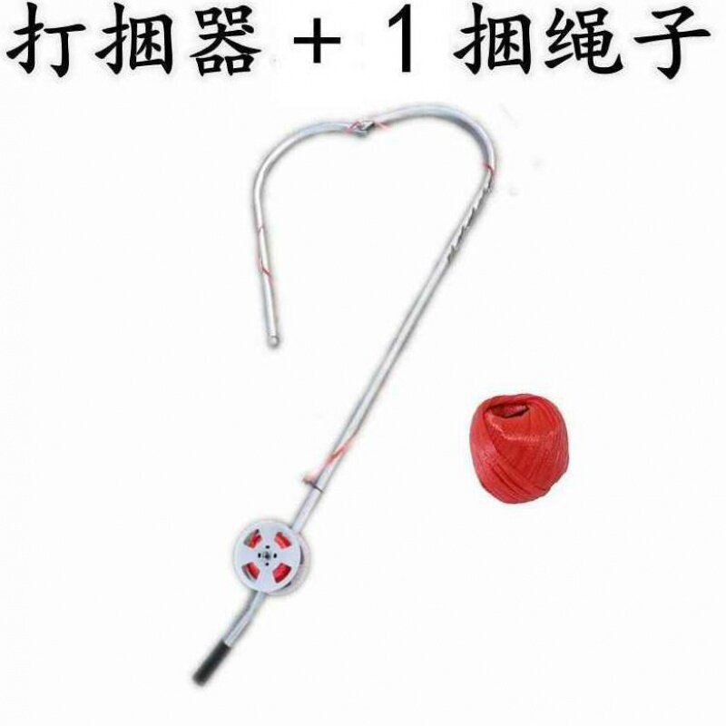 型扎机大葱块收农用压秋机简易C杆大捆草料玉米秸Z秆打捆机大
