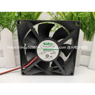 全新Nidec UltraFlo U80T24MS4A7-51 24V 8CM 变频器散热风扇8025