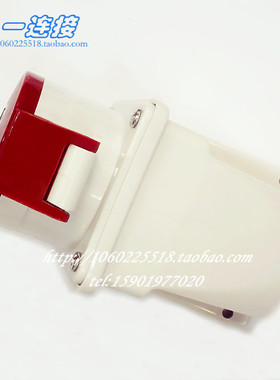 正品 威浦工业插座 TYP6818 直插座4芯32AIP44 连接器 航空插头