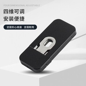 免挖坑木门地弹簧有框门自动关门器隐藏式缓冲定位木门Z黑色地弹