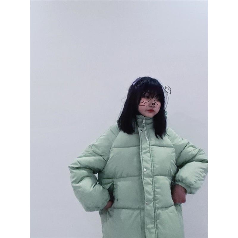 2021新款羽绒棉袄短款加厚学生韩版宽松百搭保暖女装冬装棉服女