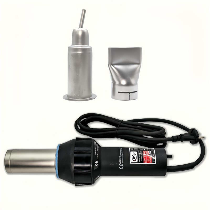 中国台湾Weeber调温热风枪大功率3400工业塑料焊枪烘烤吹塑流水线