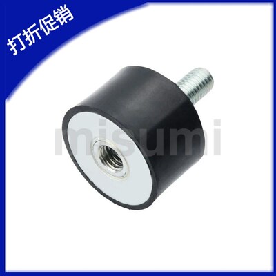 防震橡胶座外内螺纹型C-VD2515/2520/2530/3015/3020/3025-18/20