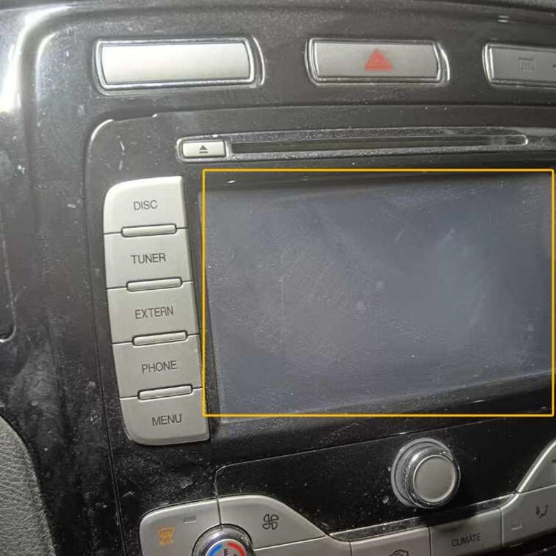 福特蒙迪欧致胜中控导航液晶显示屏老化膜片中控导航显示屏偏光膜