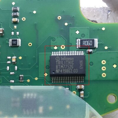 BTM7752G 奔驰转向角电源 路虎电机驱动 奥迪MMI显示屏不升降芯片