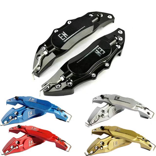 汽车铝合金金属刹车卡钳罩改装轮毂装饰 立体车轮卡钳鲍鱼套通用