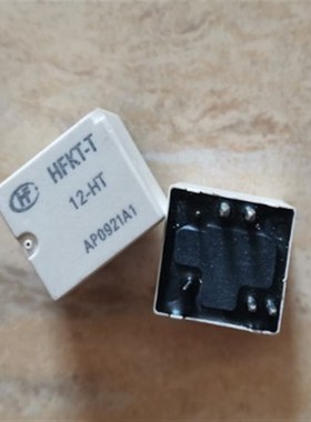HFKT-T-12-HT 12VDC一组常开6脚 40A 16VDC 汽车继电器