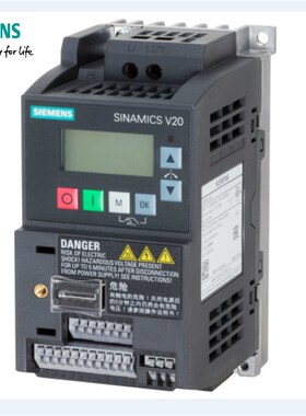 6SL3210-5BE15-5UV0变频器V20380-480VAC三相交流 标称功0.55KW