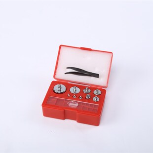 法码100g砝码套盒200g盒装砝码500g法码套盒1kg5kg砝码套盒包邮