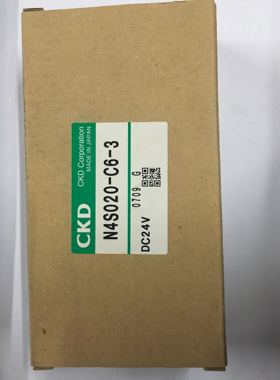 现货CKD电磁阀N4S020-C6-3全新原装正品DC24V当天发货