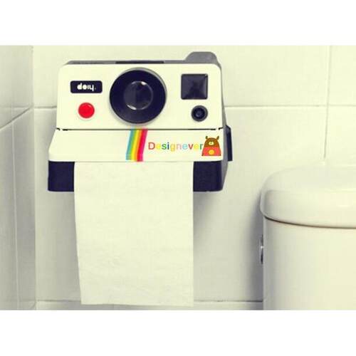 Camera Tissue Box复古相机纸巾盒家用卷纸盒照相机卷筒纸巾抽