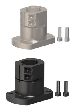 导向轴支座光轴固定座底座用支架CLSAM10 12 15 20 25 30 35 50