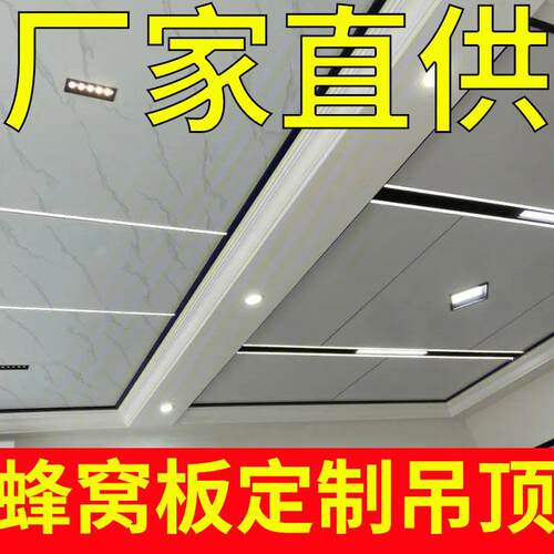 蜂窝大板吊顶厨房卫生间阳台办公室全屋简约简易新款跨境厂家