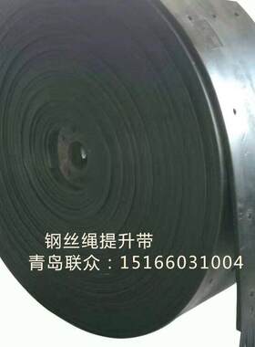 联众供应ST1000橡胶提升带 钢丝绳提升胶带 斗式提升机皮带
