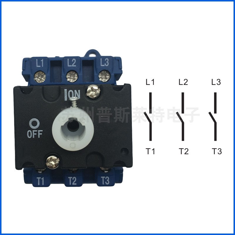 韩国Kacon凯昆主控开关MLD-032ESE门互锁安装急停用长杆手柄32A
