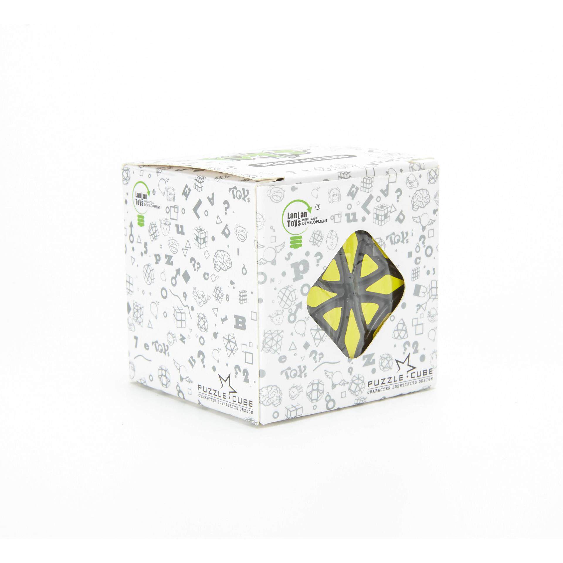 蓝蓝 蝶恋花魔方 Butterflower Cube 立方体型异形魔方 智能挑战