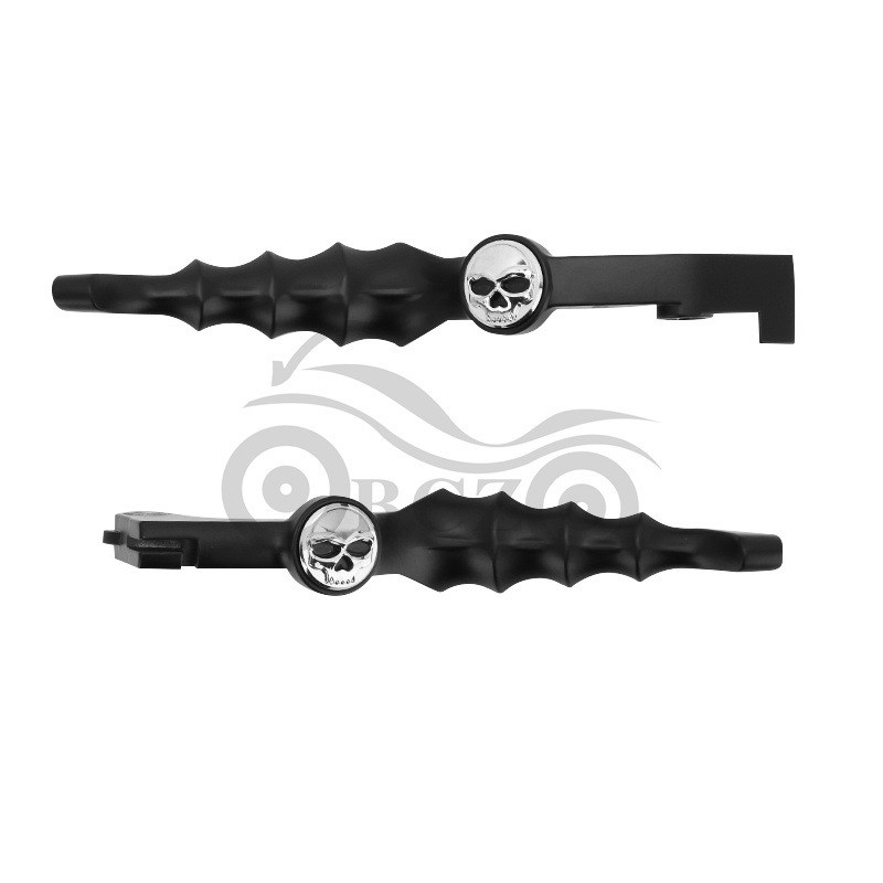 适用力帆V16 通用改装骷髅头刹车离合牛角 手把拉杆 手柄