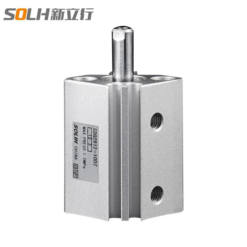 气动元件气缸 双作用薄型气缸带磁CDQ2B/CQ2B全规格行程可调