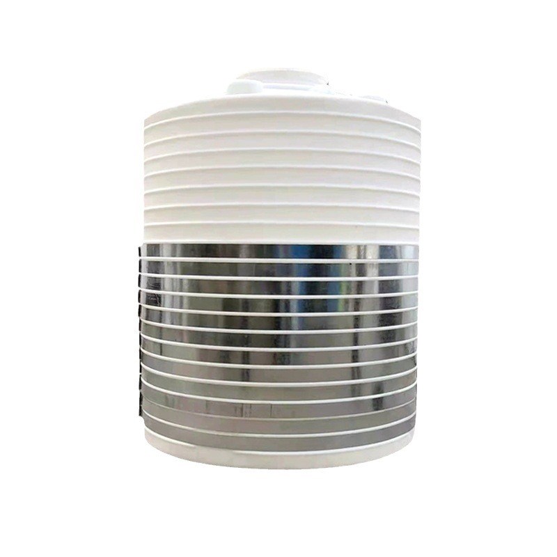1/3/5吨圆形加厚蓄水桶pe水箱10吨20吨大容量工地储水罐塑料水塔