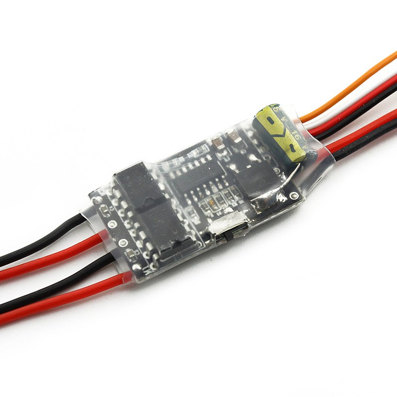 双路双向有刷电调 3A 5A差速遥控打窝船坦克履带攀爬车模型1S 2S